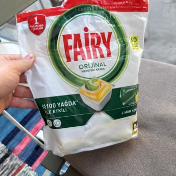 Fairy Bulaşık Deterjanında Rahatsız Edici Koku Ve Tat Sorunu