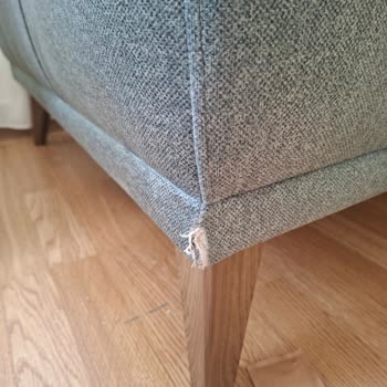 Kumaş Kesikli Koltukta Hızlı Değişim Ve Net Açıklama Talebi