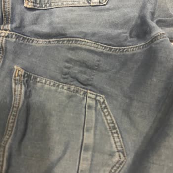 Mavi Pantolonun Kısa Sürede Renk Verip Çekmesi Ve Değişim Talebi