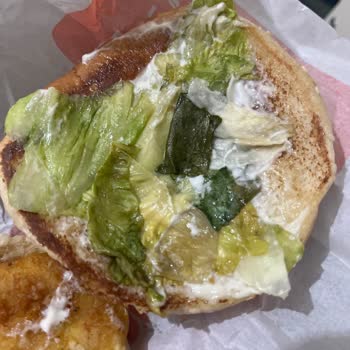 Göbek Marul İsteği Göz Ardı Edilen Burger King Şubesi