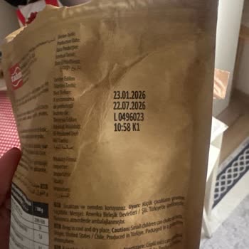 Kavrulmuş İç Ceviz Paketi İçinde Gri Yabancı Madde Bulundu, Yanıt Alınamadı