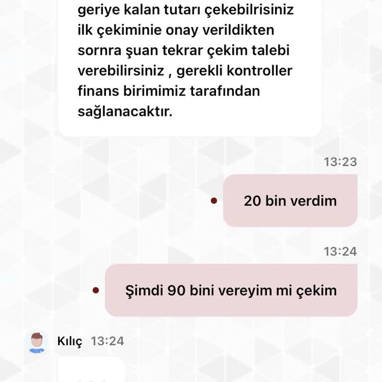 110.000 TL Çekim Talebimin Tek Seferde Red Edilmesi Ve Uzun İnceleme Süreci
