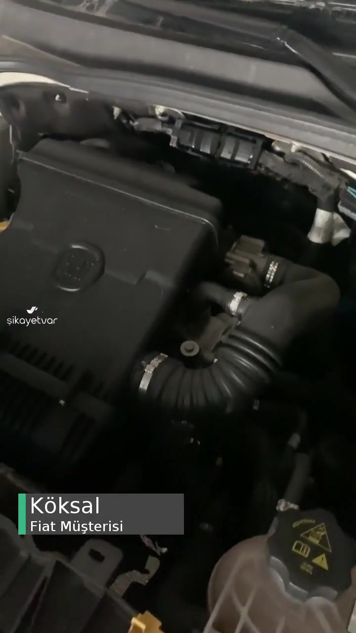 Fiat Egea Cross Motordan Gelen Ses videonun kapak resmi