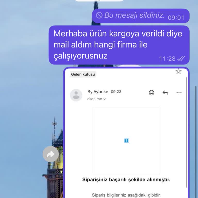Kargo Bilgisi Verilmedi, Ürün Gelmedi Ve Tam İade Talebi