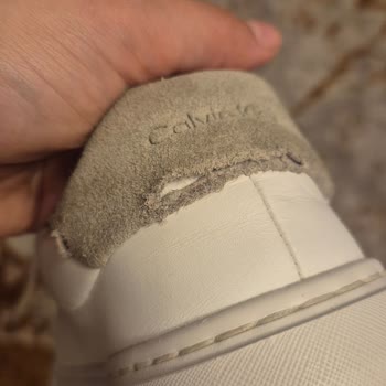 Boyner'den Aldığım Calvin Klein Sneaker’da Topuk Dokusunun Parçalanması Ve Şeffaf Olmayan İade Süreci