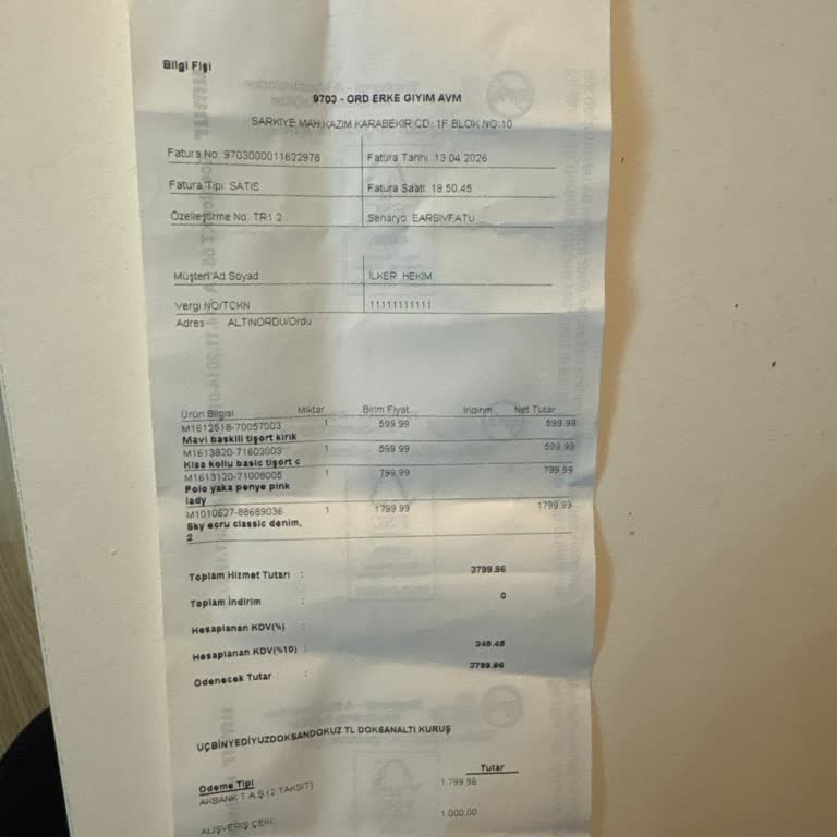 Mavi Mağazasında Yanıltıcı Bilgi Nedeniyle 700 TL Puan Yüklenmedi