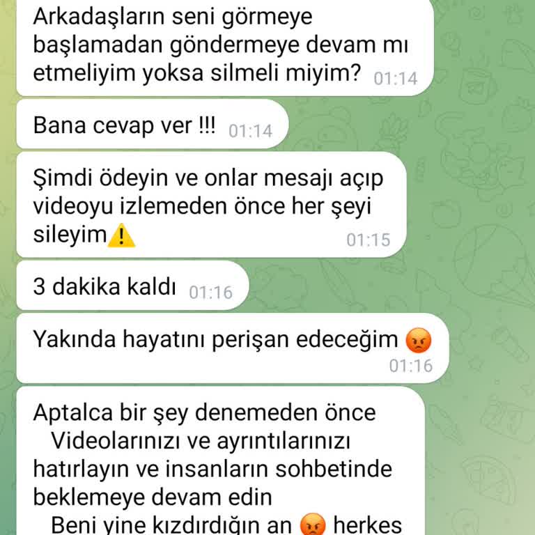 Telegram Şantajı Ve Özel Görüntü Tehdidi
