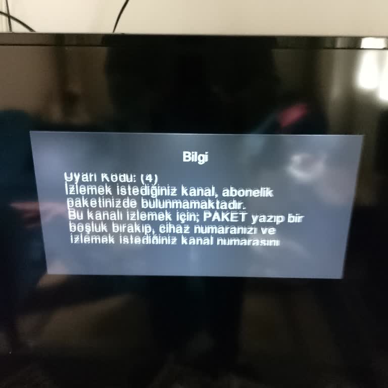 D‑Smart GO Mega Paketi Hata Kodlu Yayın Sorunu Ve Ücretli Teknik Servis İtirazı