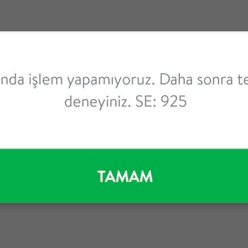 TEB Mobil Uygulamasında S925 Hatası Nedeniyle Giriş Sorunu