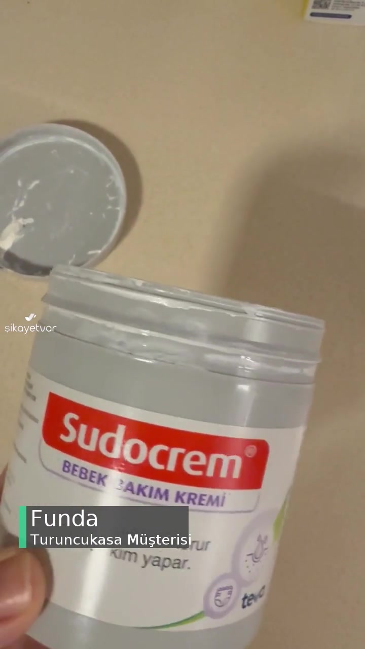 Turuncukasa Sudocrem Bozuk Gibi! videonun kapak resmi