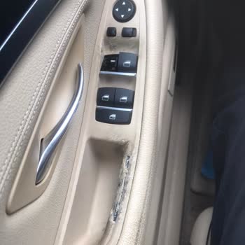 The Soft Coating On The Door Handles Of My BMW 525 D XDrive Has Peeled
