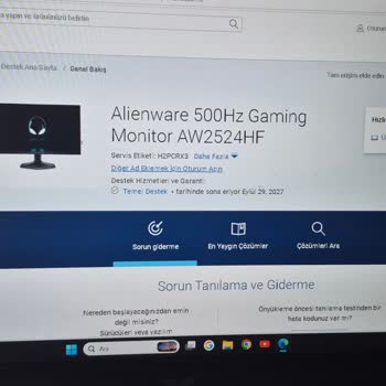 Dell Garantili Monitör Arızasında Garanti İhlali Ve Fatura İstemi