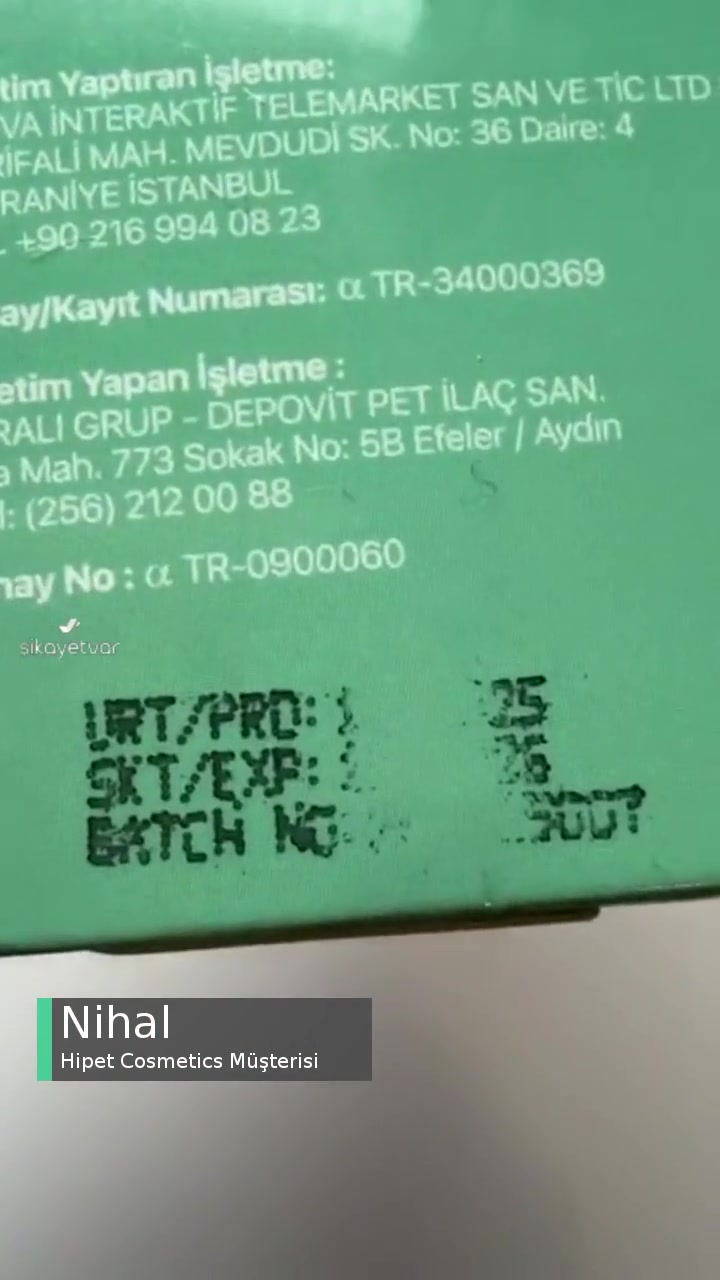 Hipet Cosmetics Probiyotik Serum Tarih Kısmı Silinmiş! videonun kapak resmi