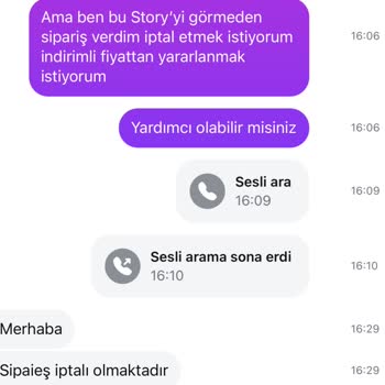 İptal Talebinin Reddedilmesi Ve Hatalı Ürün Gönderimi