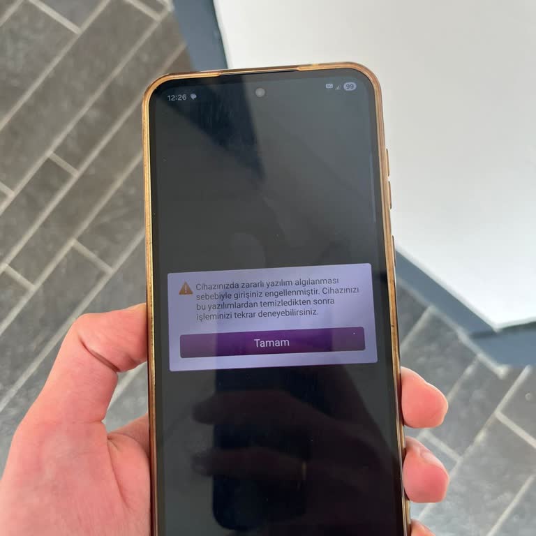 Enpara Mobil Uygulamasında Zararlı Yazılım Uyarısı Ve Ödeme Engeli