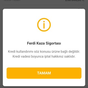 Mobil Bankacılık Üzerinden Alınan Zorunlu Olmayan Sigortanın İptalinin Şubeye Yönlendirilmesi Ve Ücret İadesi Talebi