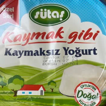 Sütaş Kaymak Gibi Kaymaksız Yoğurtta Görünüm Ve Kıvam Sorunu