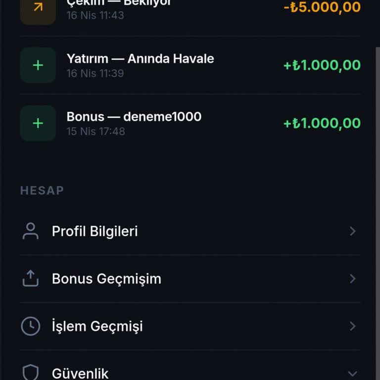 Hesap Engellendi Ve 5.000 TL Bonus Ödemesi Alınamadı