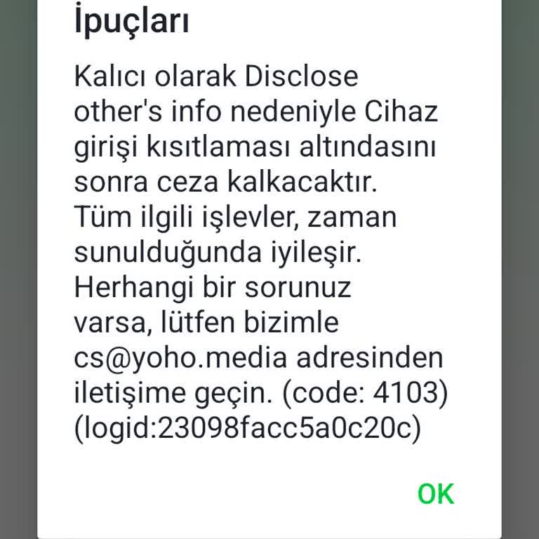 Yoho'da Gerçek Hesabım Kapatıldı, Sahte Hesaplar Ve Kimlik İhlali