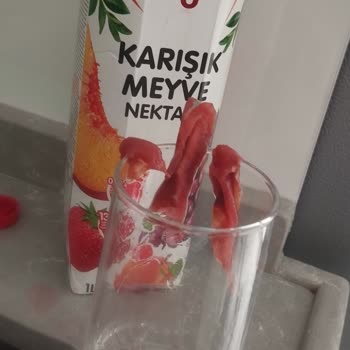 Meysu Karışık Meyve Nektarında Kağıt Parçası Çıktı Ve İade Talebi