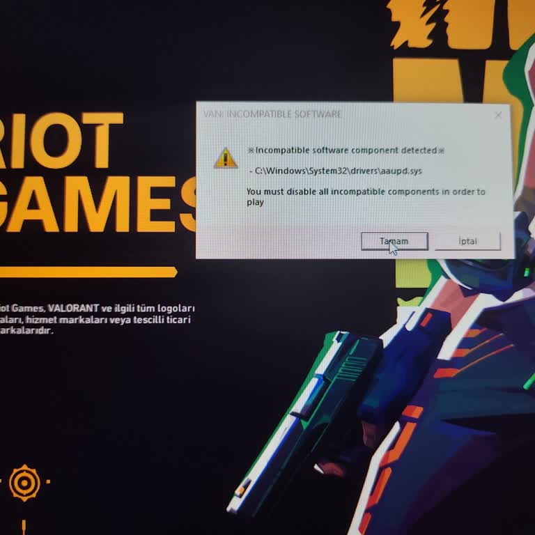 Ürün Cracked Çıktı, Valorant Tarafından Detect Edildi Ve Çalışmadı