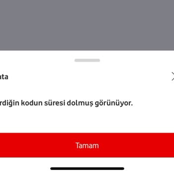 Vodafone Tarife Değişikliği Sonrası 750 TL Hediye Bakiye Kodu Süresi Doldu