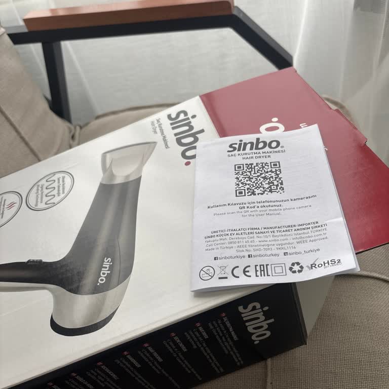 Sinbo Saç Kurutma Makinesinde Alevlenme Ve Güvenlik Sorunu
