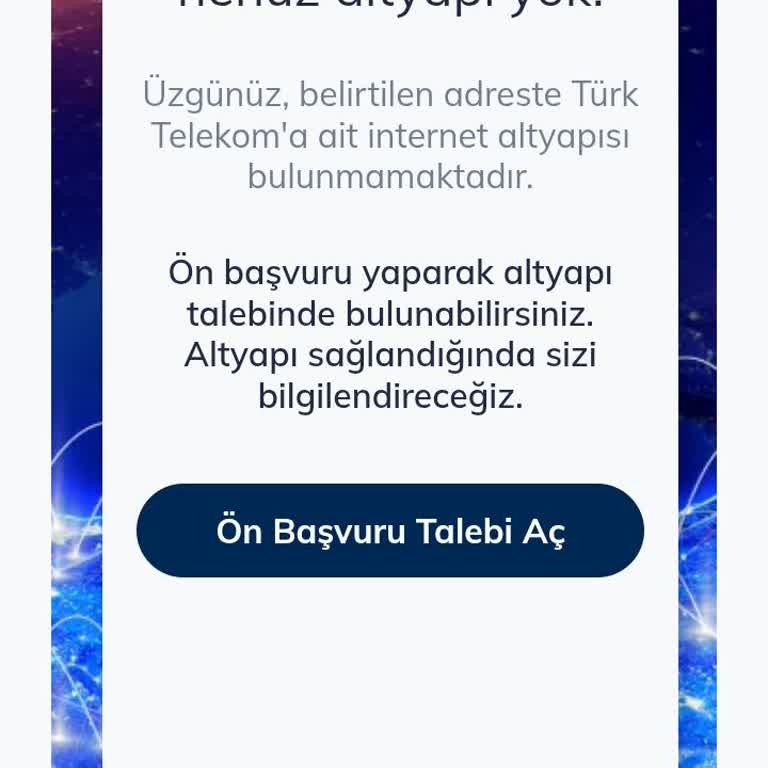 Altyapı Eksikliği Nedeniyle İnternet Hizmetine Erişim Sorunu