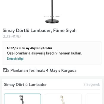 Vivense’den Eksik Lambader Ve Cevapsızlık Nedeniyle 5.840 TL İade Talebi