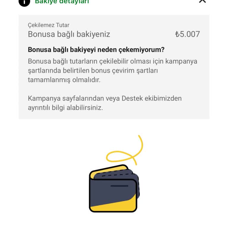Bonusa Bağlı Hesapta 5.000 TL Çekim Reddi Ve Müşteri Hizmetlerine Ulaşılamama