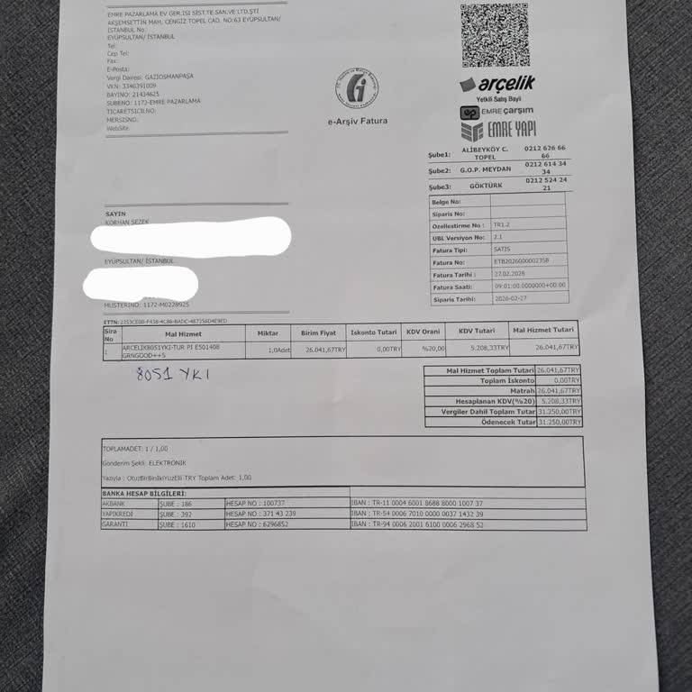 Arçelik Kurutmalı Çamaşır Makinesinin Kurutma Özelliği Arızalı, Garanti Değişimi Sorunu Çözmedi Ve İade Talep Ediliyor