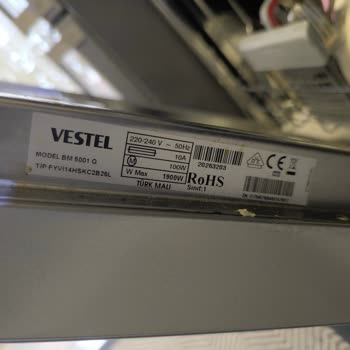 Vestel Bulaşık Makinesi Yıkama Sorunu Çözülmedi, Ürün Değişimi Talebi