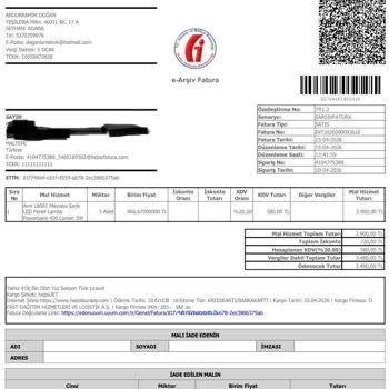 Teslim Edilmemiş Ürünler İçin İade Ve Yeniden Gönderim Talebi