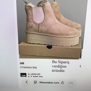 Ayakkabı Görselleriyle Uyuşmayan Ürün Ve Geciken WhatsApp Desteği