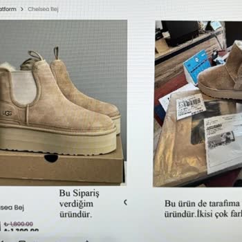 Ayakkabı Görselleriyle Uyuşmayan Ürün Ve Geciken WhatsApp Desteği