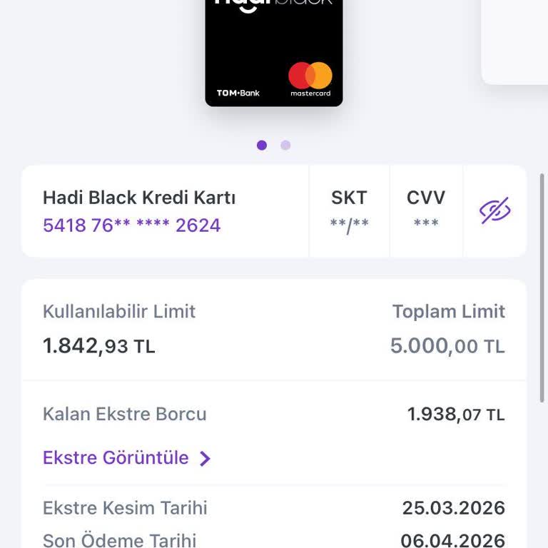 Hadi - TOMBANK Black Kartında Yıllık Ücret Sorunu Ve İptal İmkansızlığı