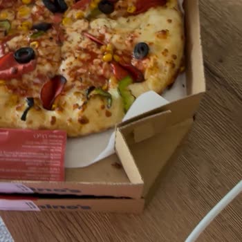 Domino's Pizza Görseldeki Malzeme Zenginliğiyle Uymayan Sipariş