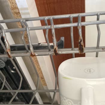 Teka Bulaşık Makinesinde Sepet Paslanması Ve Kopması