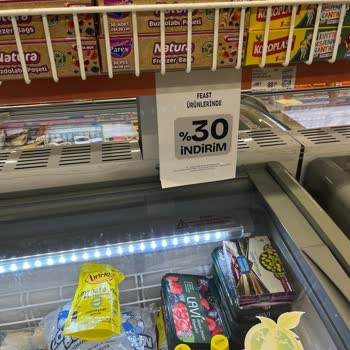 Migros Yeşilbayır Şubesinde Feast Bamya Ürününde %30 İndirim Afişi Ve Kasada Fiyat Uyuşmazlığı