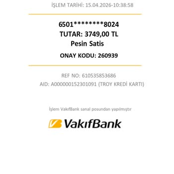 VakıfBank Kredi Kartımda Onaysız İşlemler Ve 14.258 TL İade Talebi