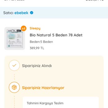 Siparişim Gönderilmedi, Destek Yanıtsız