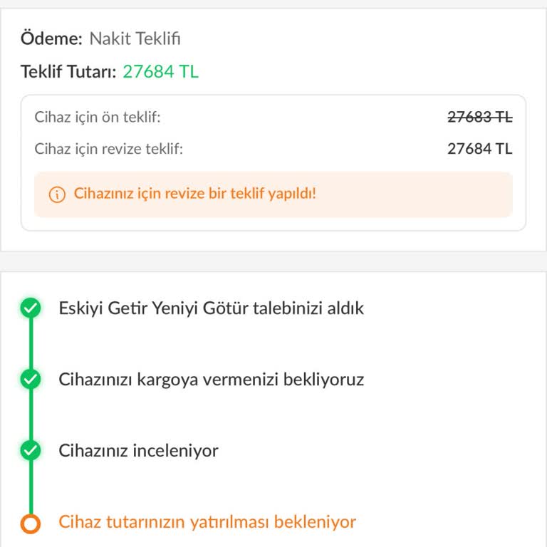 EasyCep Ve Trendyol'dan 27.674 TL Ödeme Gelmedi