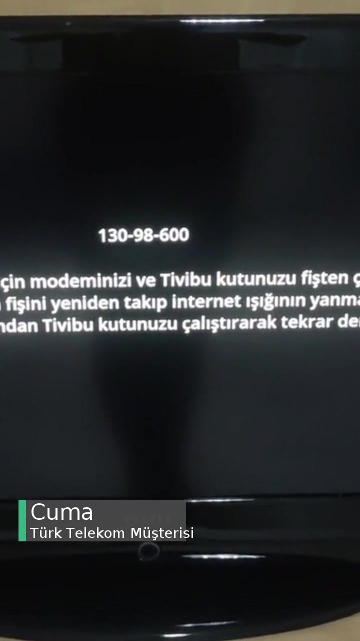 Türk Telekom Sorun Çok Çözüm Yok! videonun kapak resmi