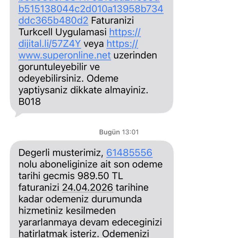 E-Devlet Üzerinden Operatör Değişikliği Sonrası Fatura Kesilmeye Devam Ediyor