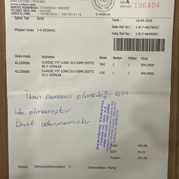 Nakit İade Yapılmaması Ve Saygısız Personel Tutumu Nedeniyle Mağduriyet