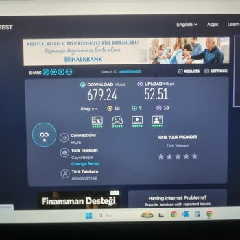 Sözleşmeli 1000 Mbps Fiber Hattımda Sürekli Hız Düşüşü Ve Kesintiler