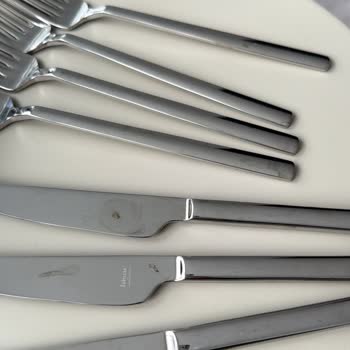 Hisar Sofra Sanatı Paslanan Kaşık Çatal Takımı