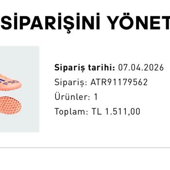 Adidas'tan Stokta Olmayan Ürün Satışı Ve Gecikmeli İptal Mağduriyeti