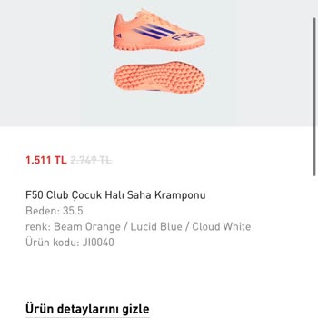 Adidas'tan Stokta Olmayan Ürün Satışı Ve Gecikmeli İptal Mağduriyeti