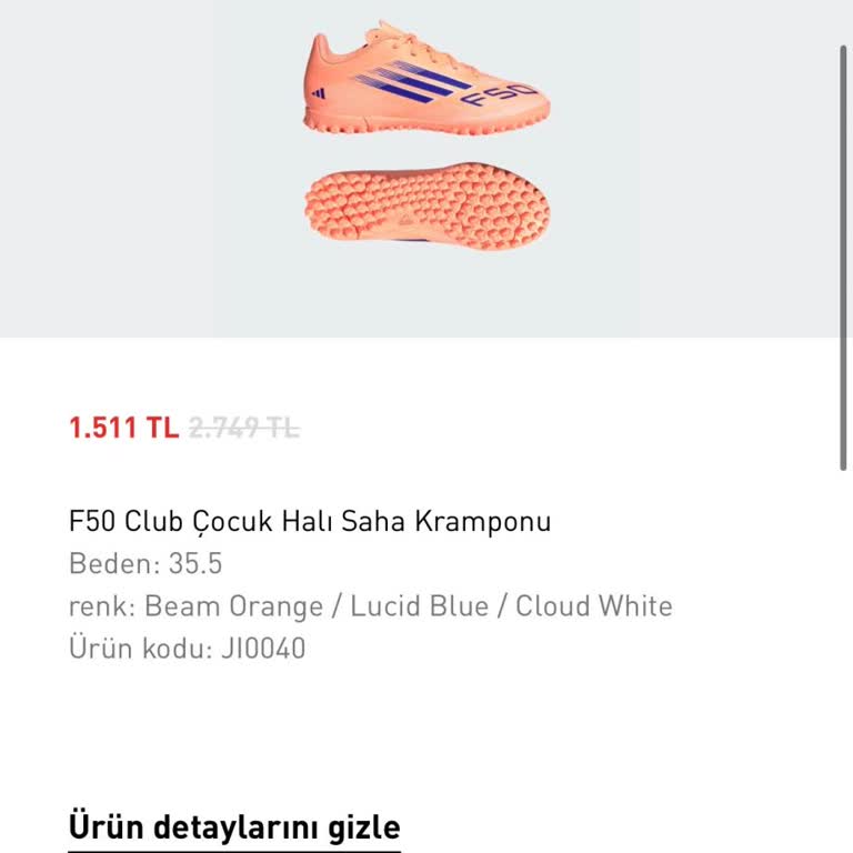 Adidas'tan Stokta Olmayan Ürün Satışı Ve Gecikmeli İptal Mağduriyeti